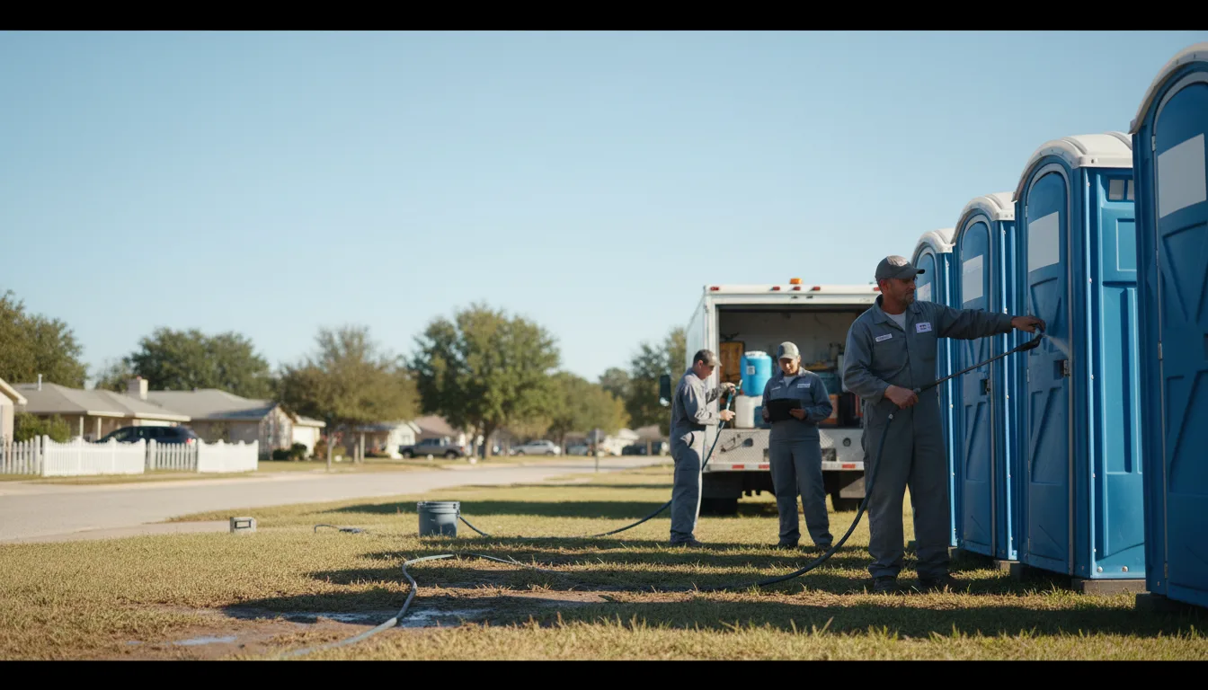 Long-Term Portable Toilet Rental in Anderson, IN near me